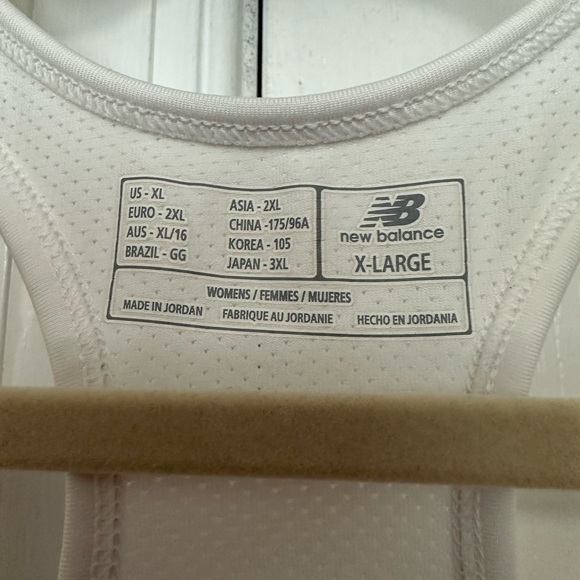 New Balance Lightning Dry Racerback Sports Bra - Picture 5 of 5